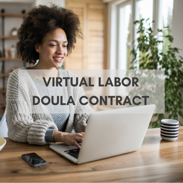 Virtual Labor Doula Contract Package